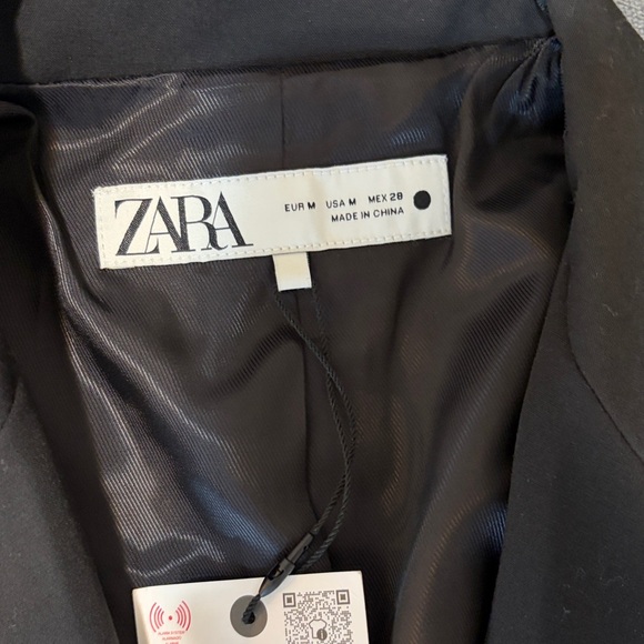 Zara Women's Classic Oversized Black Suit Jacket - Picture 4 of 5